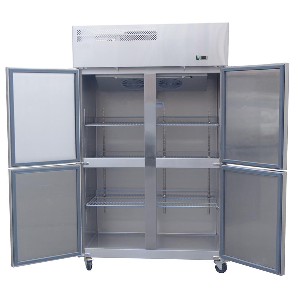 American style upright stainless steel refrigerator(4 Doors Air Cooling)
