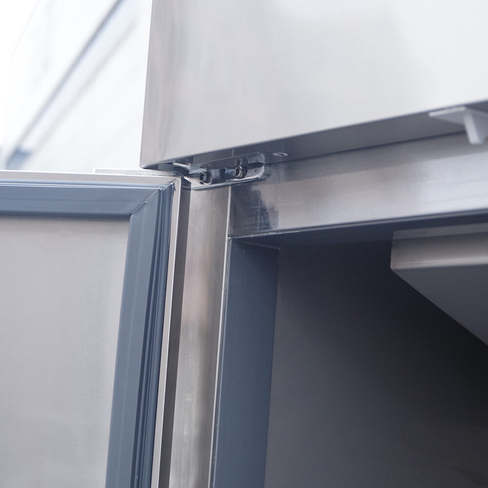 American style upright stainless steel refrigerator(4 Doors Air Cooling)