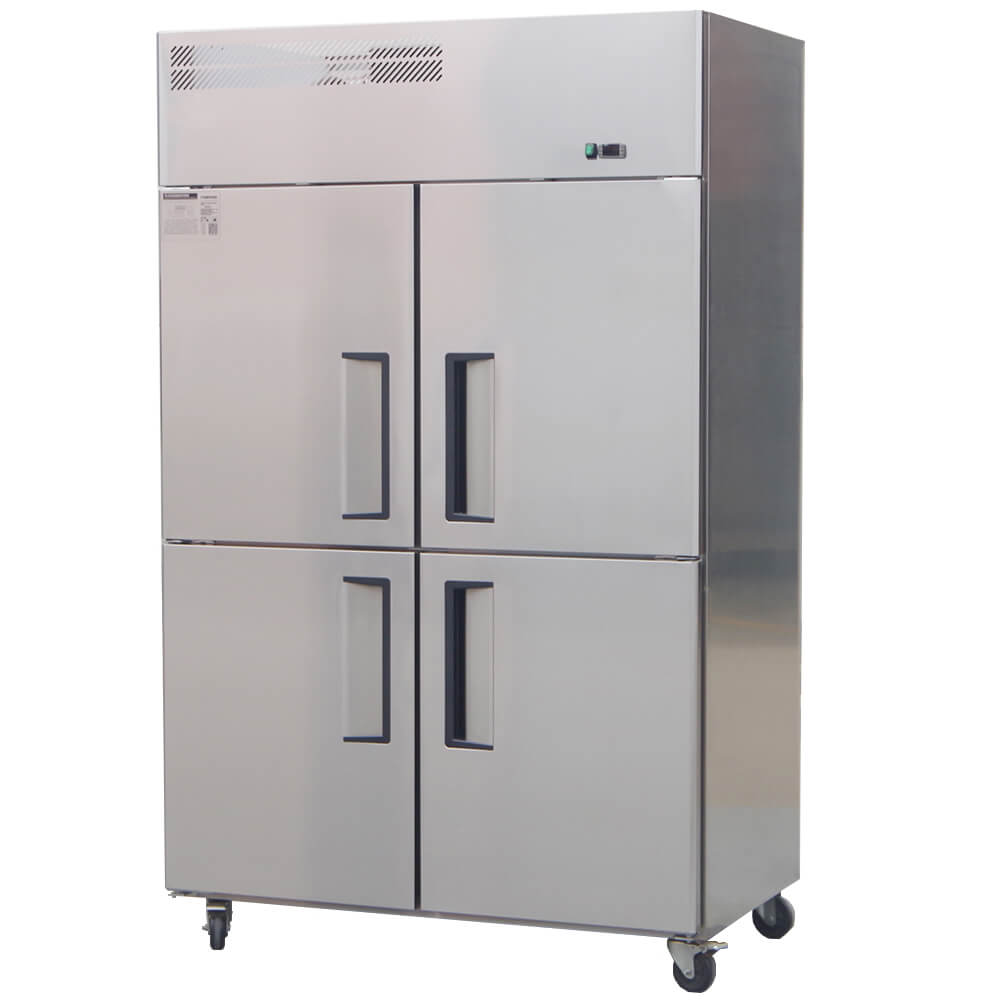 American style upright stainless steel refrigerator(4 Doors Air Cooling)